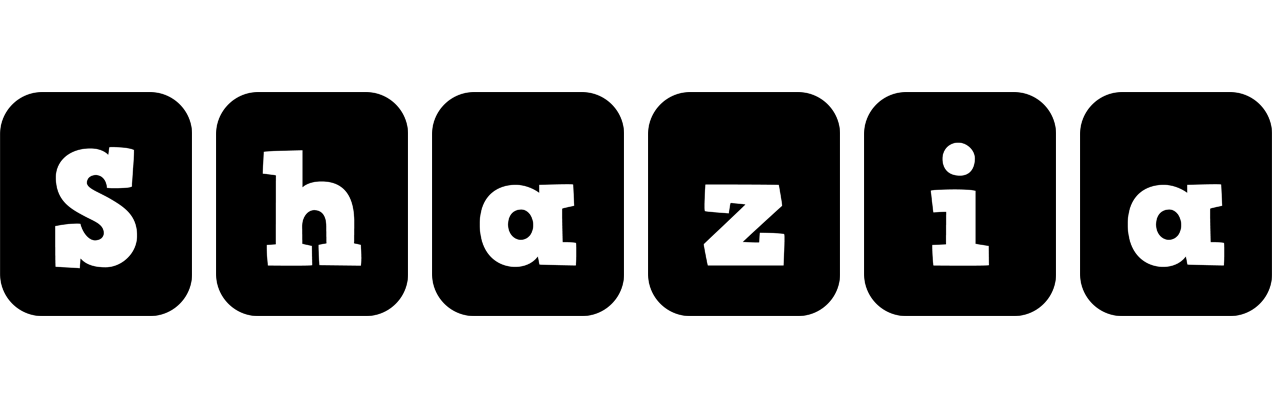 Shazia box logo