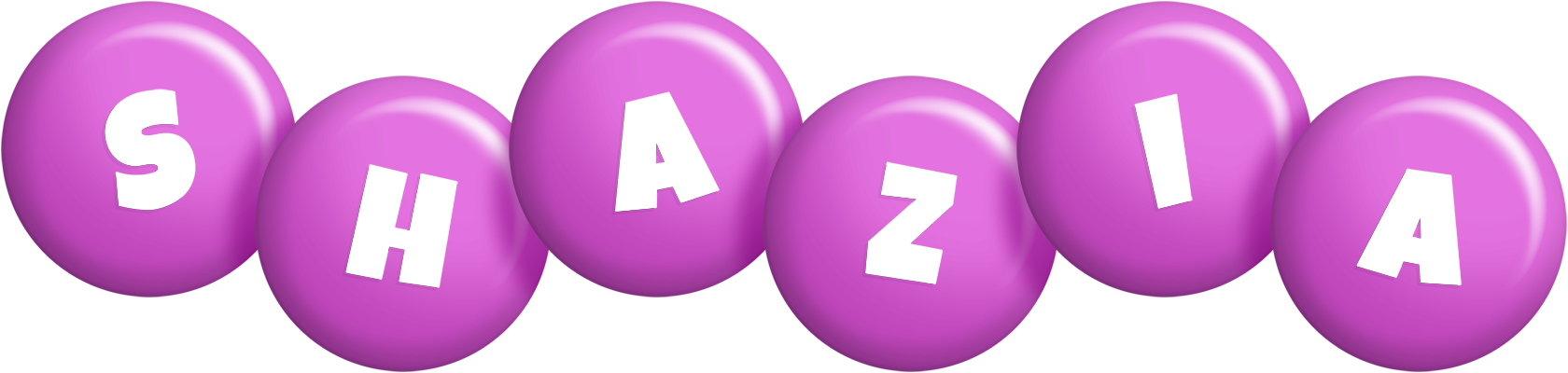 Shazia candy-purple logo