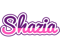 Shazia cheerful logo