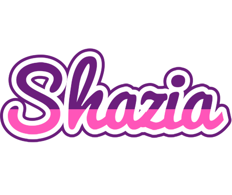 Shazia cheerful logo