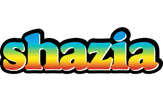Shazia color logo