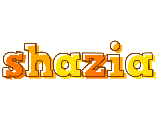 Shazia desert logo