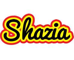 Shazia flaming logo