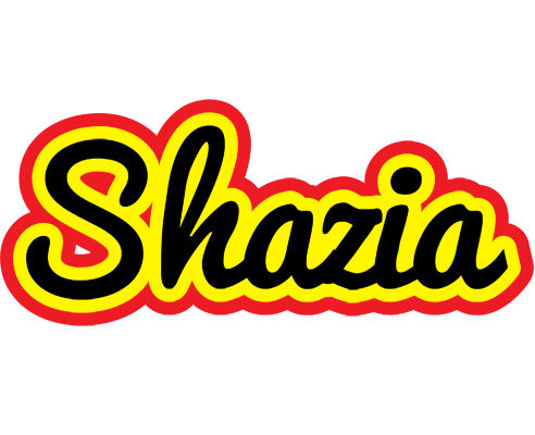 Shazia flaming logo