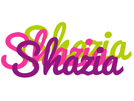 Shazia flowers logo