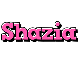 Shazia girlish logo