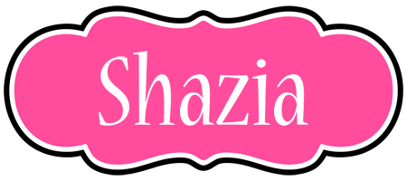 Shazia invitation logo