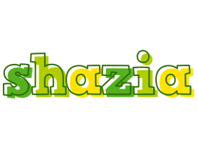 Shazia juice logo