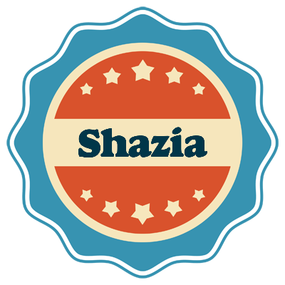 Shazia labels logo