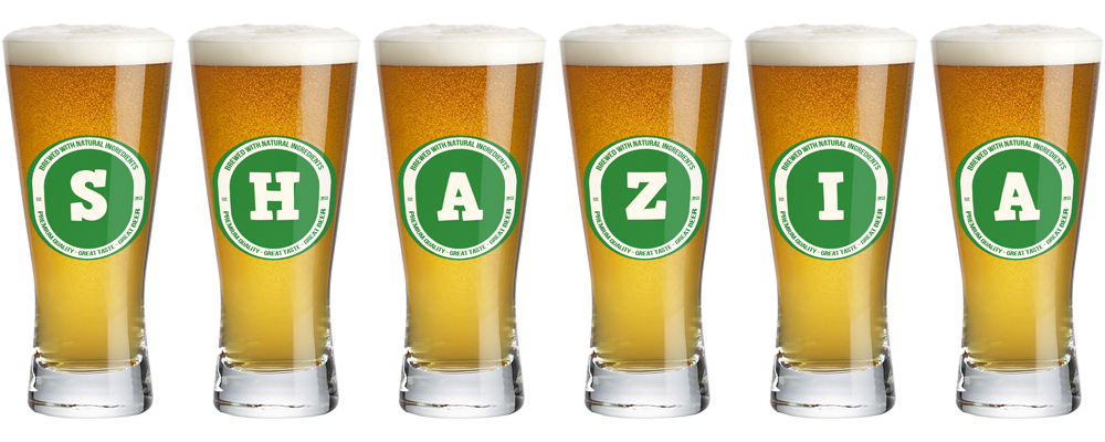 Shazia lager logo