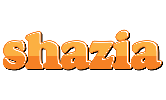 Shazia orange logo