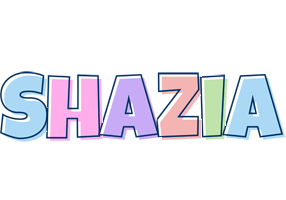 Shazia pastel logo