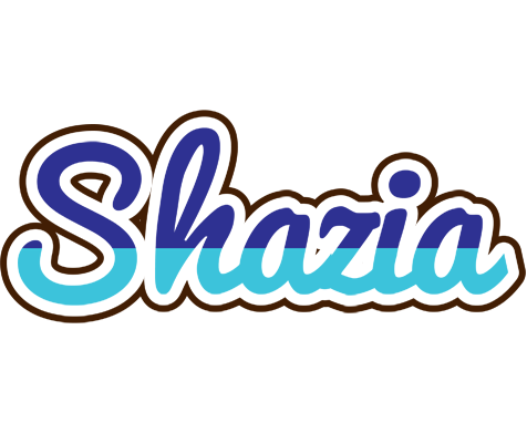 Shazia raining logo