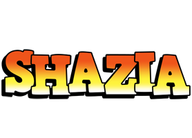 Shazia sunset logo