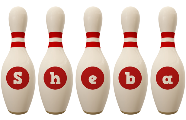 Sheba bowling-pin logo