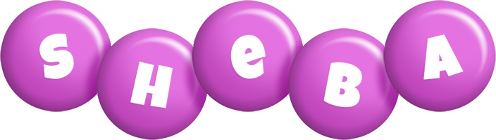 Sheba candy-purple logo