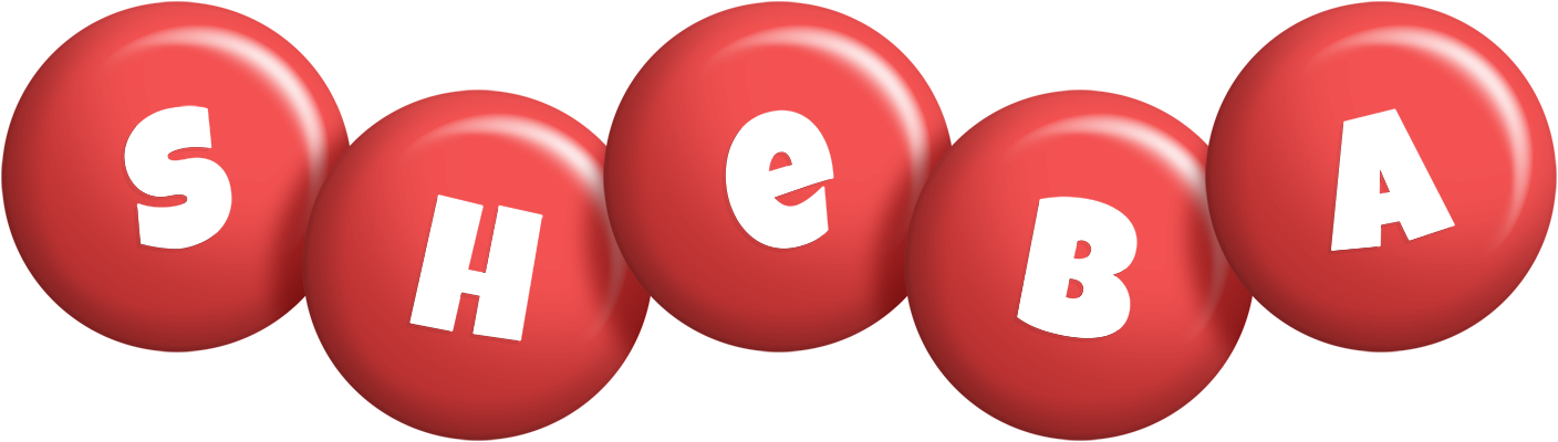 Sheba candy-red logo