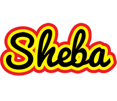 Sheba flaming logo