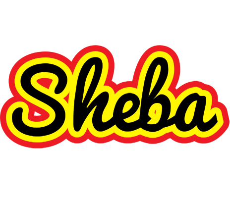 Sheba flaming logo