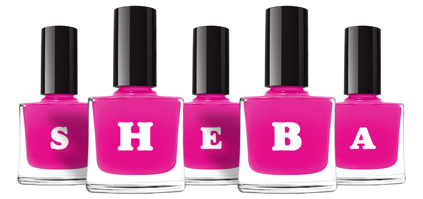 Sheba nails logo