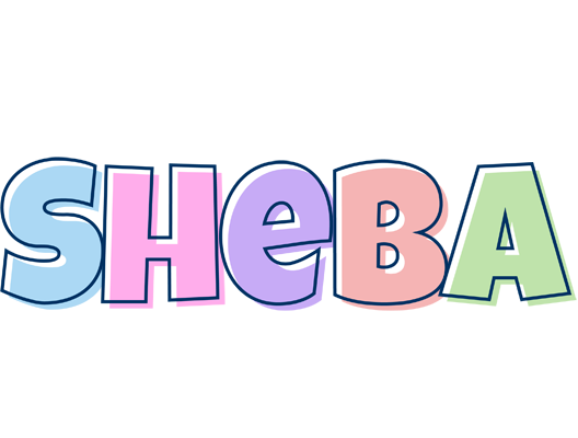 Sheba pastel logo