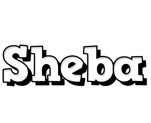 Sheba snowing logo