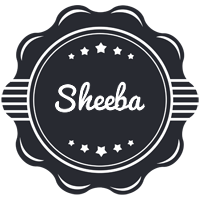 Sheeba badge logo