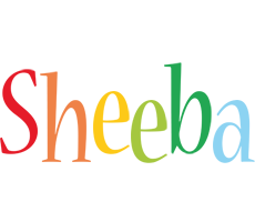 Sheeba birthday logo