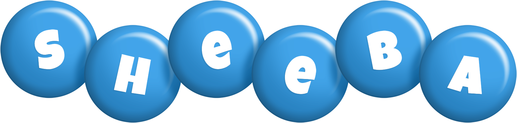 Sheeba candy-blue logo