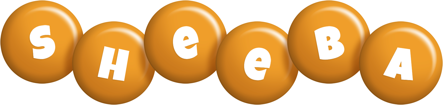 Sheeba candy-orange logo