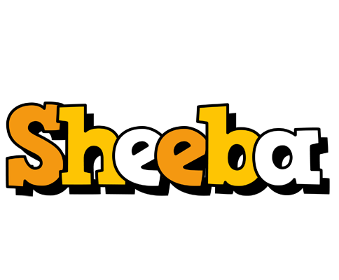Sheeba cartoon logo