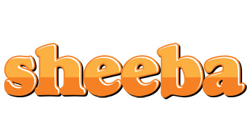 Sheeba orange logo