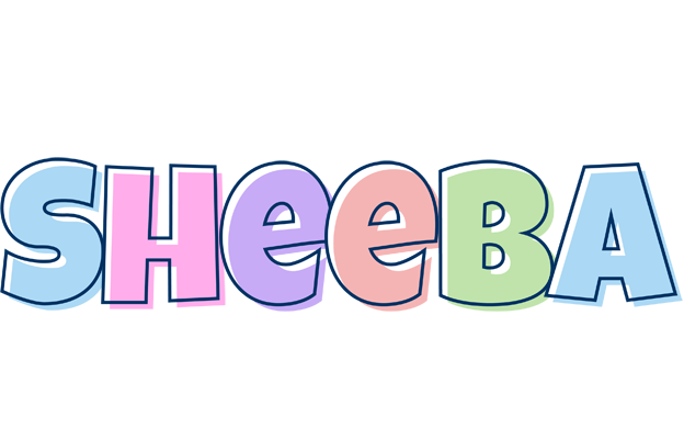 Sheeba pastel logo