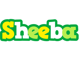 Sheeba soccer logo