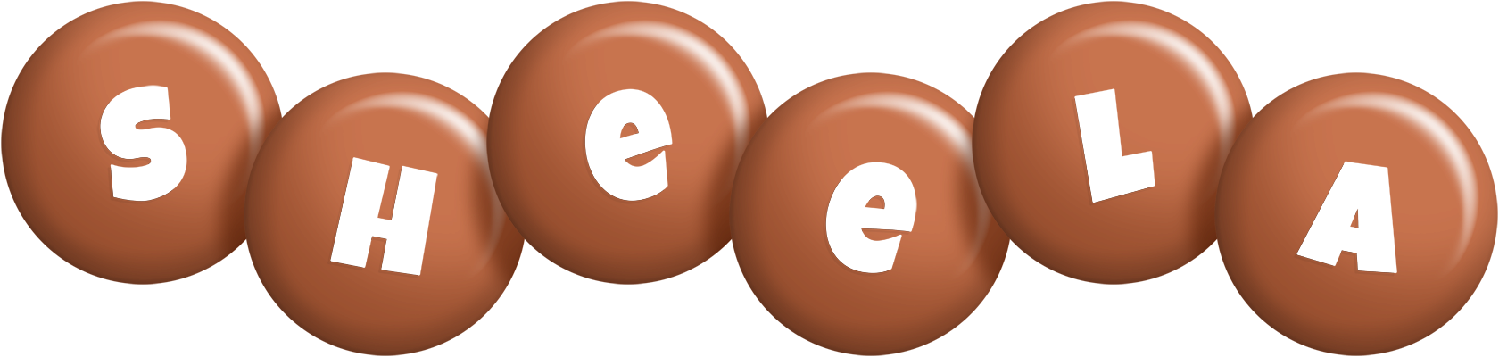 Sheela candy-brown logo