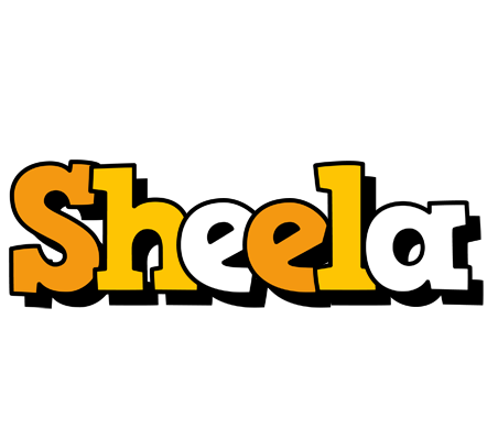 Sheela cartoon logo
