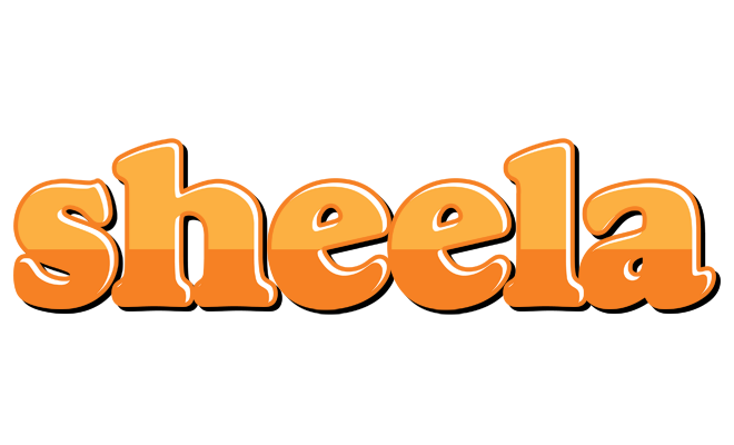 Sheela orange logo