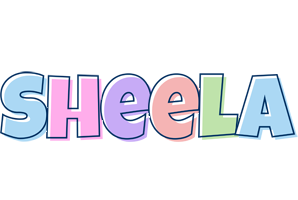 Sheela pastel logo