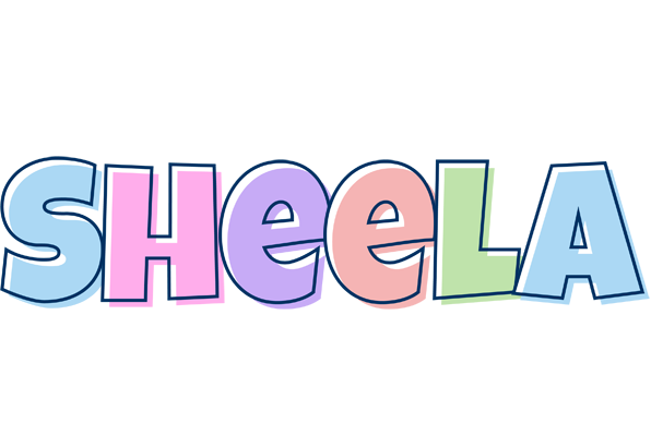 Sheela pastel logo