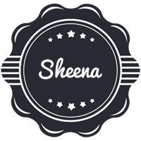 Sheena badge logo