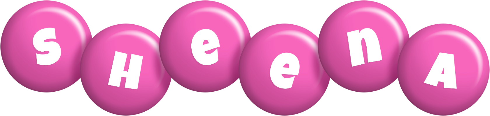 Sheena candy-pink logo
