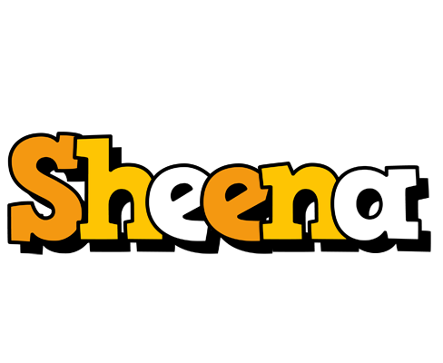 Sheena cartoon logo