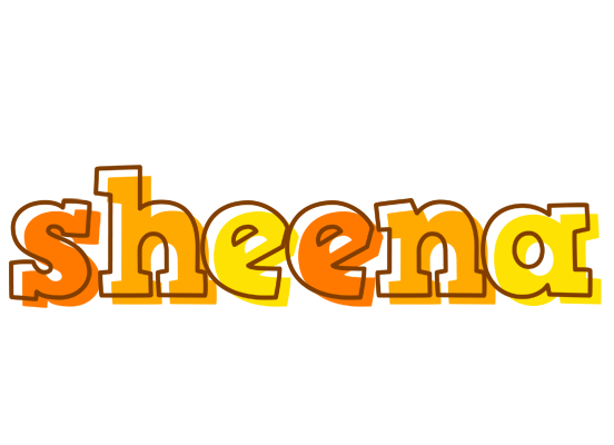 Sheena desert logo