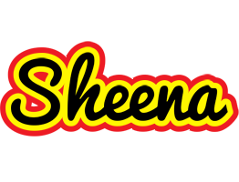 Sheena flaming logo