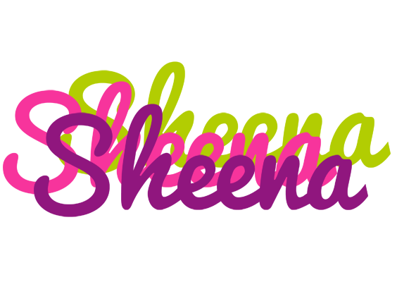 Sheena flowers logo