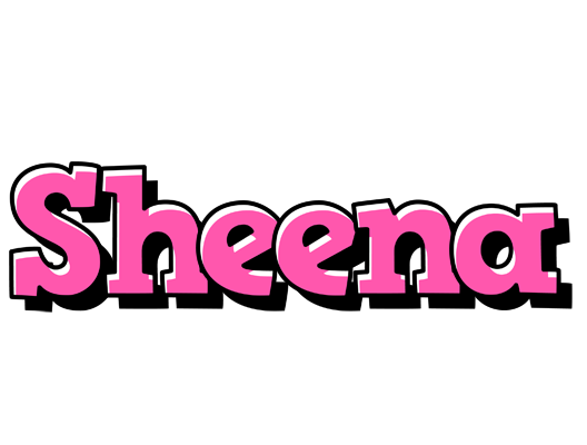 Sheena girlish logo
