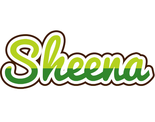 Sheena golfing logo