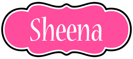 Sheena invitation logo