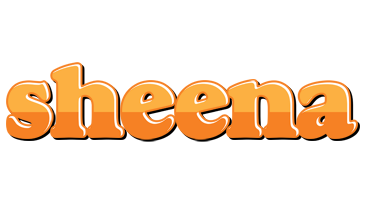 Sheena orange logo