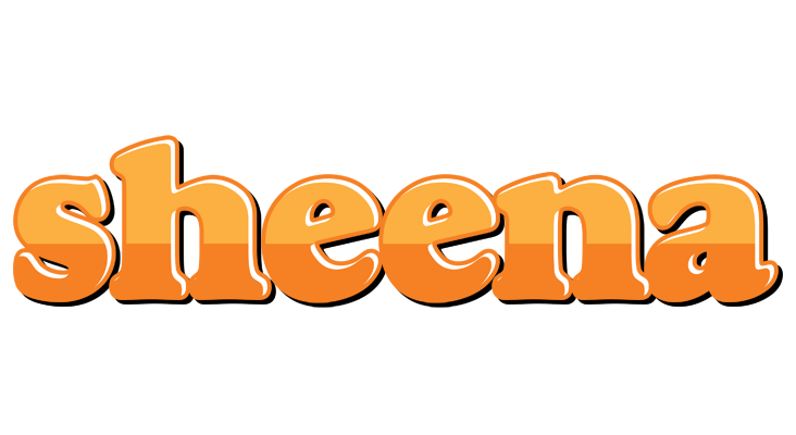 Sheena orange logo